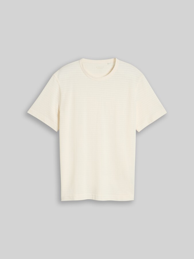 Heavy-Jersey T-Shirt aus Baumwolle von Men, Gardenia White