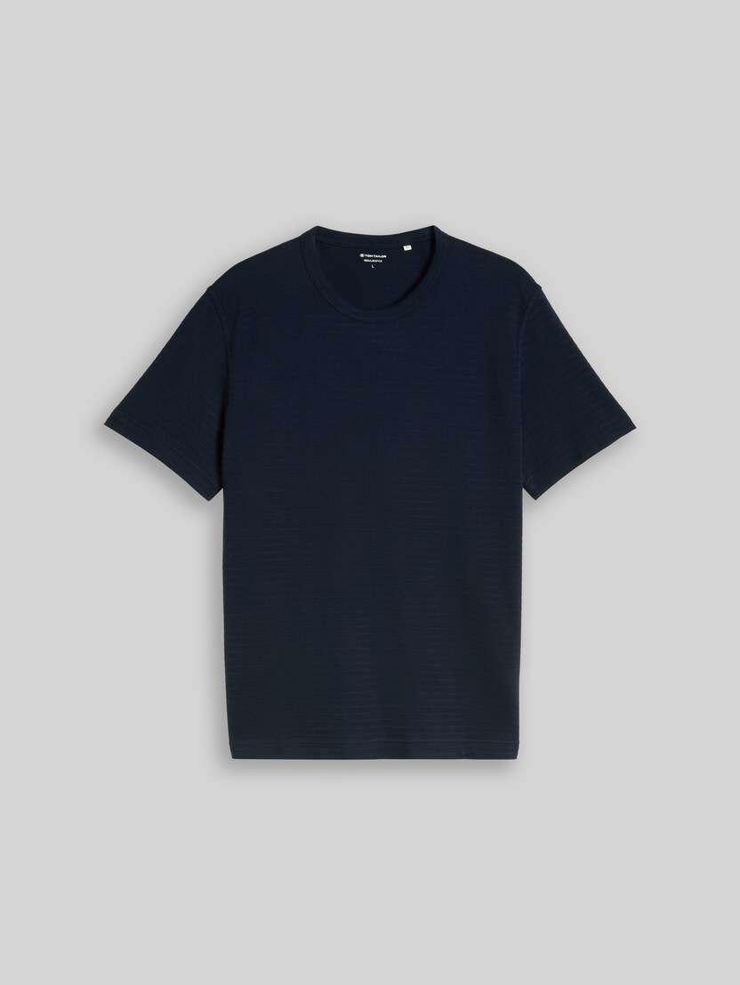 Heavy-Jersey T-Shirt aus Baumwolle von Men, sky captain blue