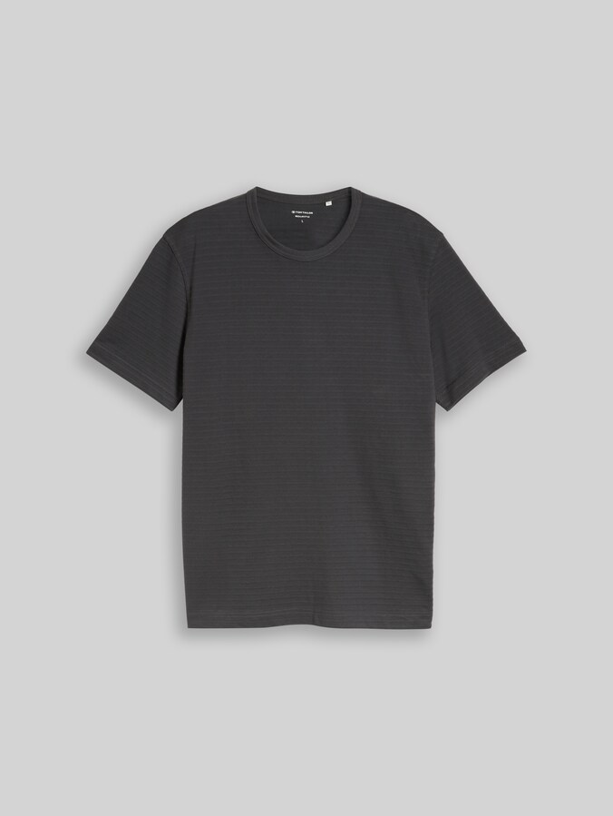 Heavy-Jersey T-Shirt aus Baumwolle von Men, Tarmac Grey