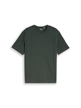 Niet geselecteerd, T-shirt van zware katoenen jersey door Tom Tailor, groen