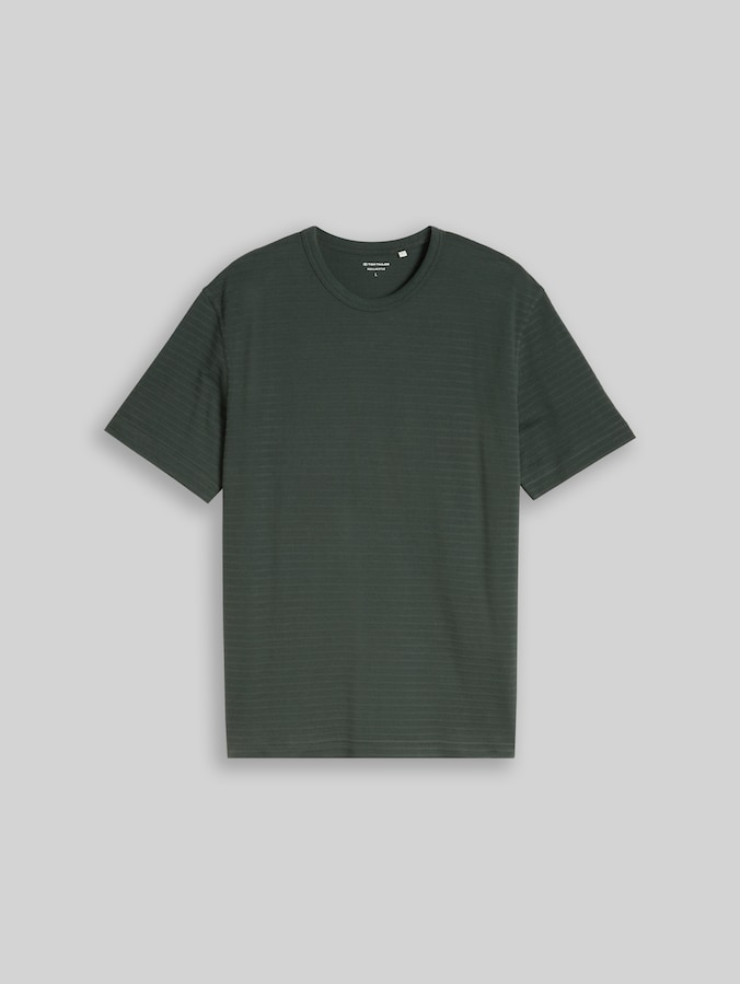 Heavy-Jersey T-Shirt aus Baumwolle von Men, Darkest Olive