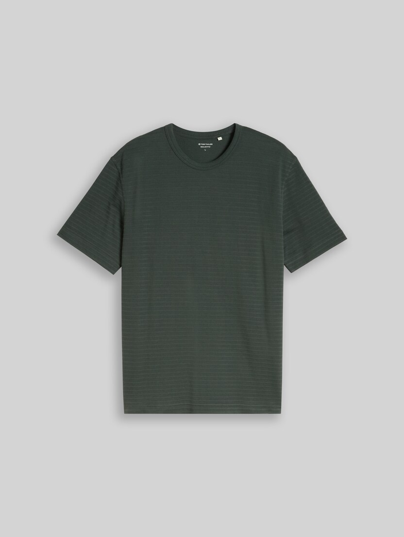 Heavy-Jersey T-Shirt aus Baumwolle von Men, Darkest Olive