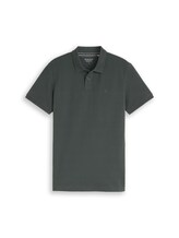 Nicht ausgewählt, Piqué Poloshirt mit Logo-Stickerei von Tom Tailor, grün