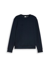 Ausgewählt, Basic Scuba Sweatshirt von Tom Tailor, blau
