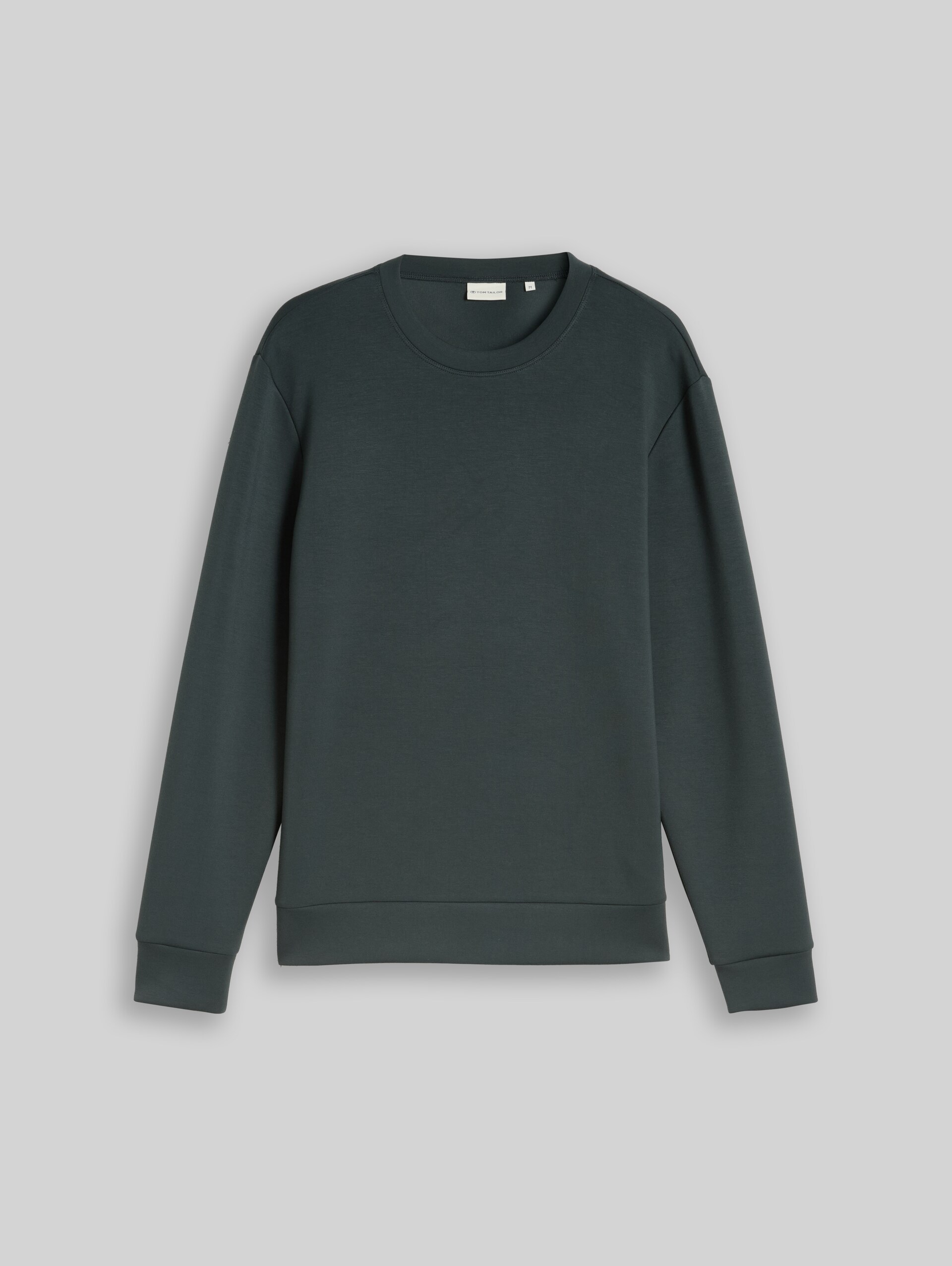 Basic Scuba Sweatshirt - Darkest Olive - Vorder-Produkt-Ansicht
