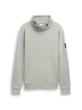 Geselecteerd, Snood-sweatshirt van katoen door Tom Tailor, groen