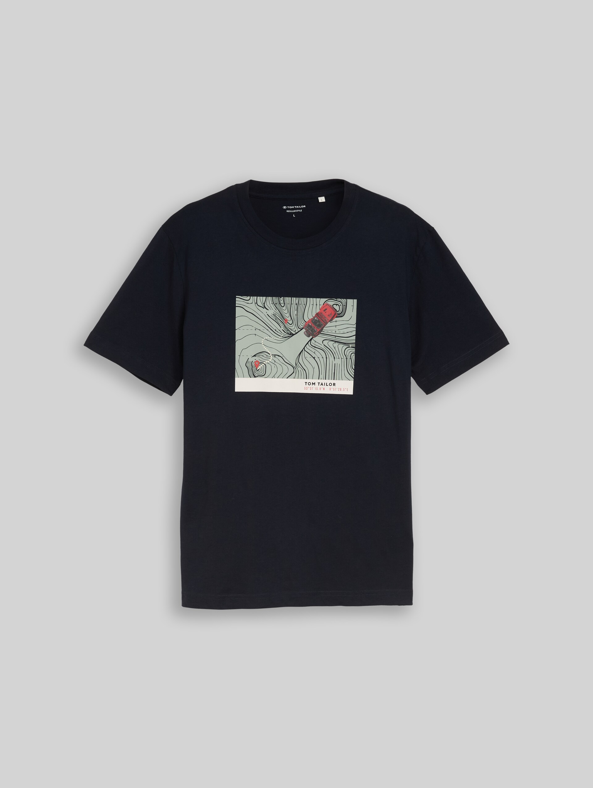 T-Shirt mit Print - sky captain blue - Vorder-Produkt-Ansicht