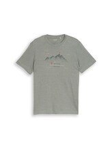 Geselecteerd, T-shirt met print door Tom Tailor, groen