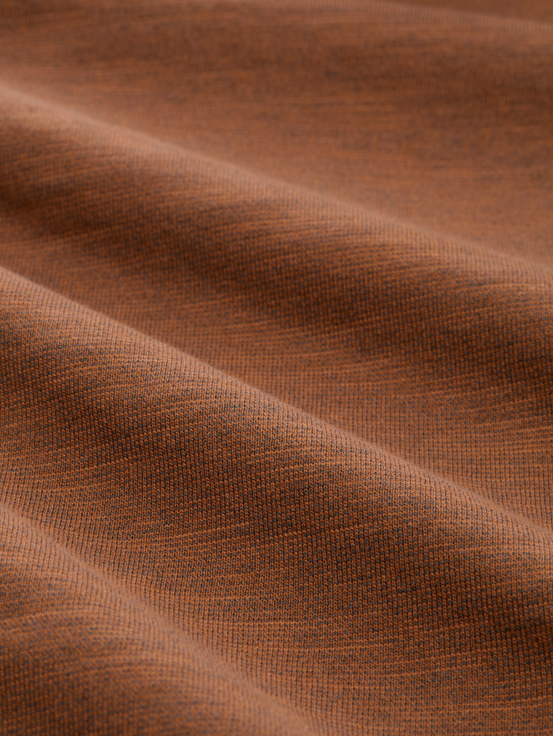 T-shirt met print - brown olive injected stripe - Materiaalweergave