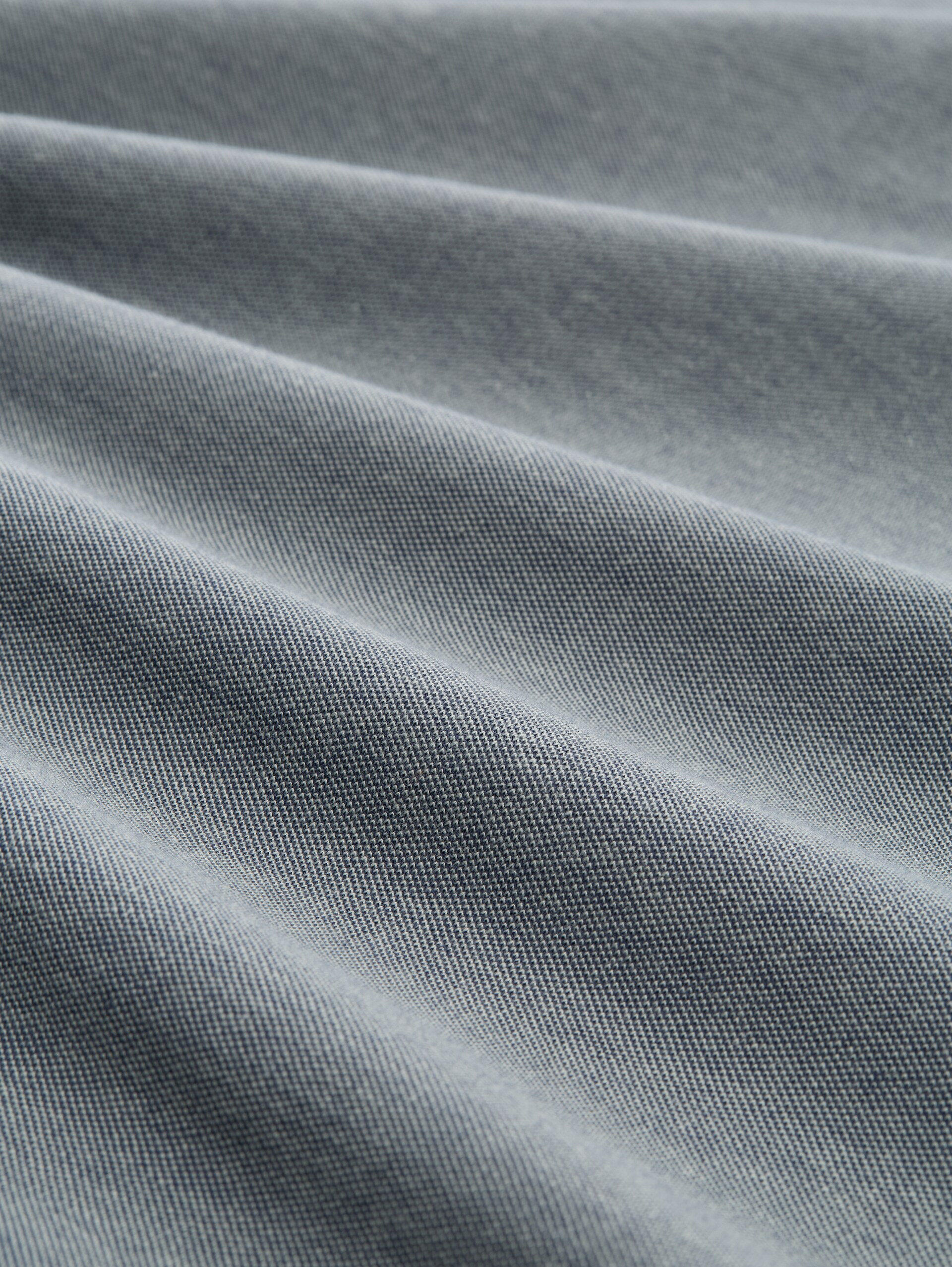 Langarm Piqué Poloshirt mit Logo-Print - indigo blue mint two tone