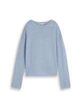 Nicht ausgewählt, Relaxed Fit Strickpullover von Tom Tailor, blau