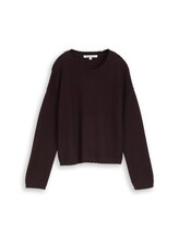Ausgewählt, Relaxed Fit Strickpullover von Tom Tailor, lila