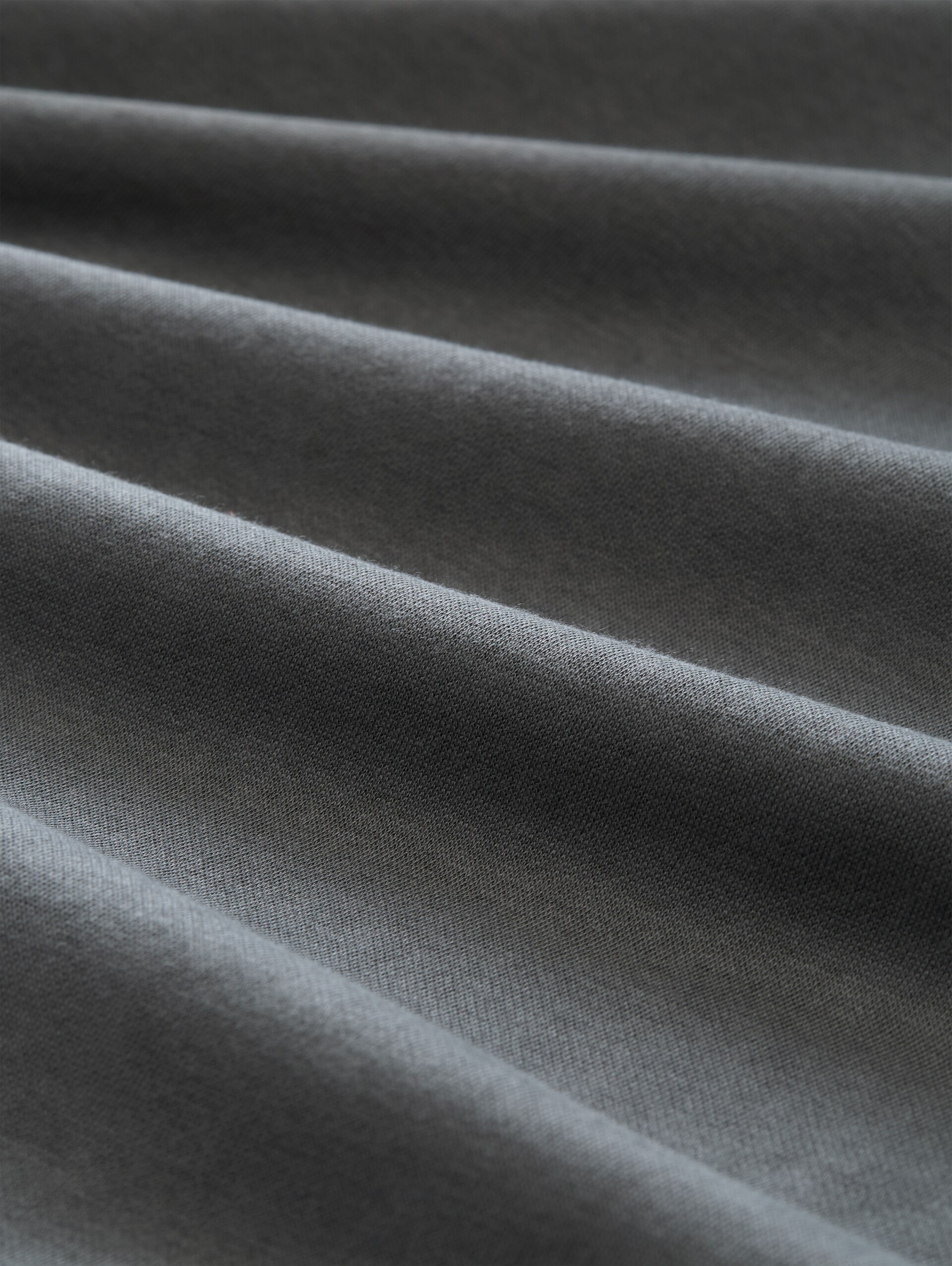 Sweatjacke mit Stehkragen - Darkest Olive - Material-Ansicht