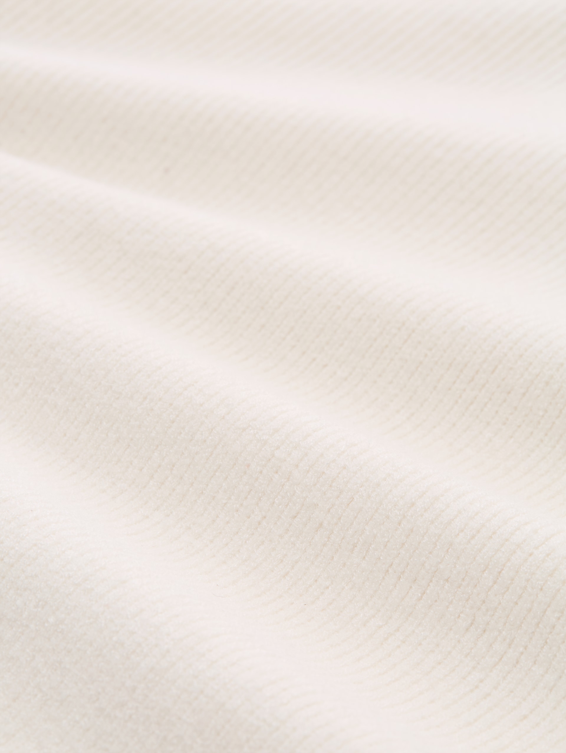 Cardigan oversize à capuche - Gardenia White - Vue de la matière