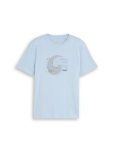 Nicht ausgewählt, T-Shirt mit Print von Tom Tailor, blau