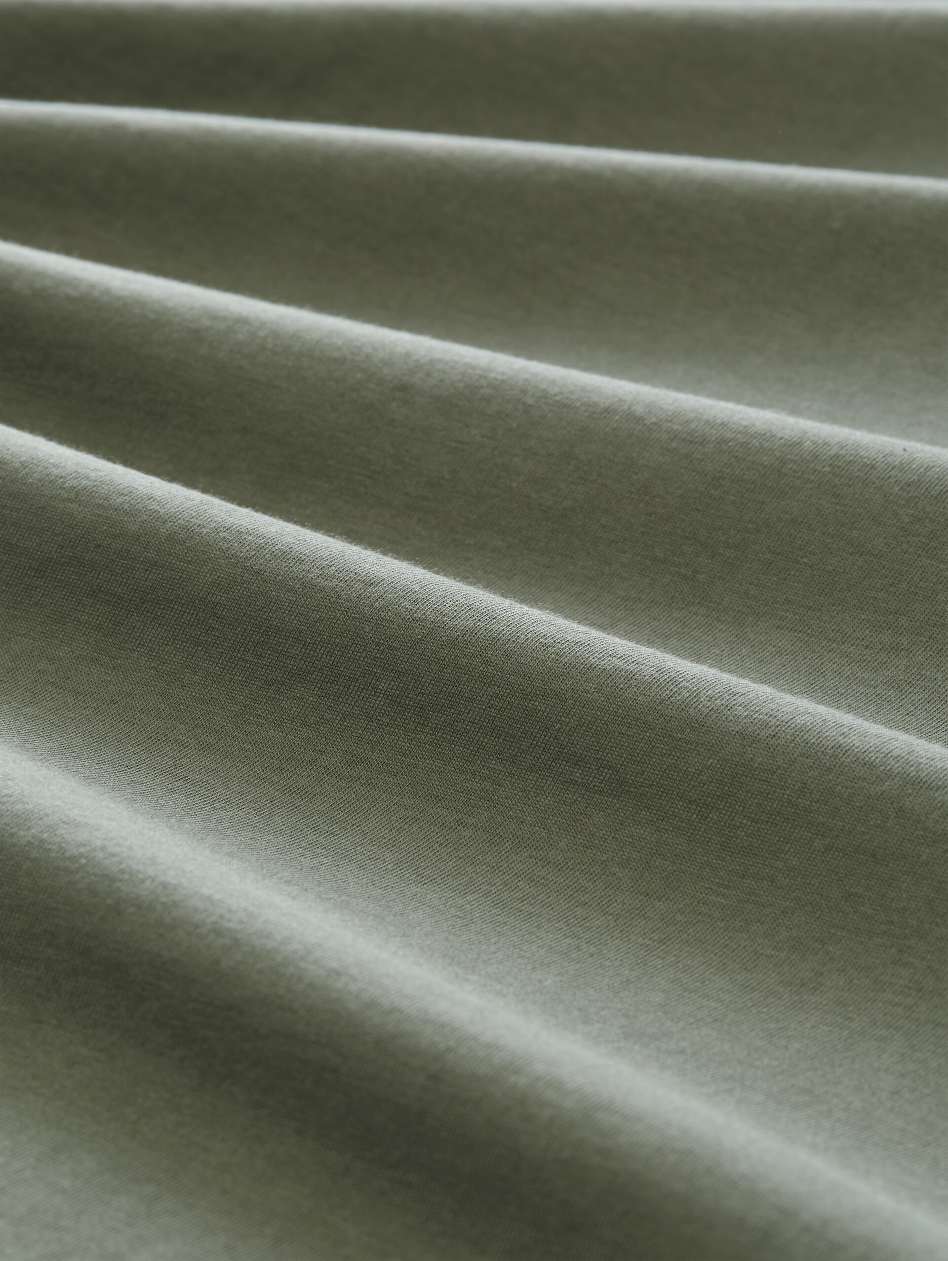 T-shirt met print in relaxed fit - urban olive green - Materiaalweergave