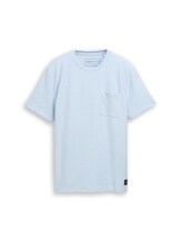 Nicht ausgewählt, T-Shirt mit Brusttasche von Tom Tailor, blau