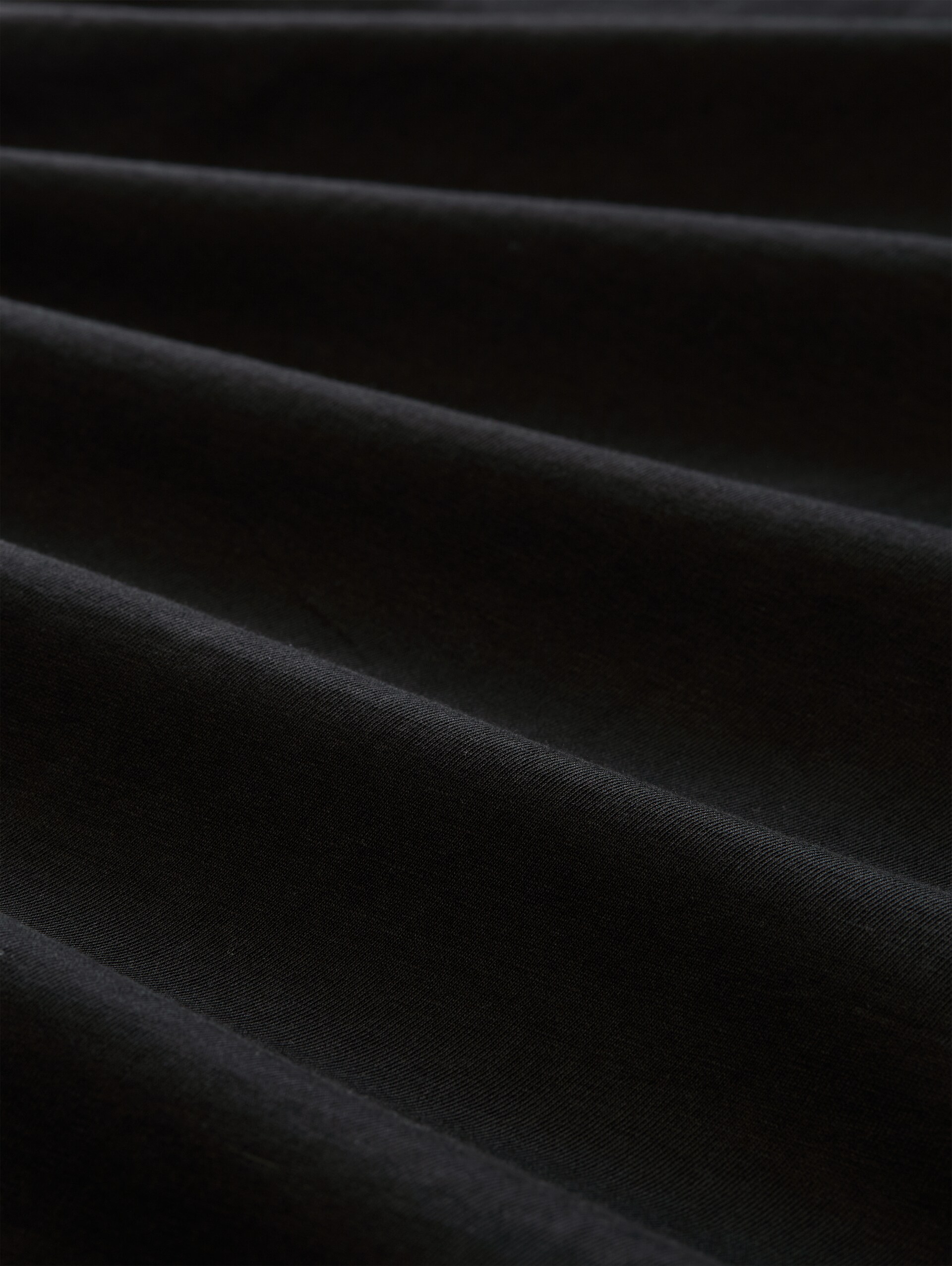 T-shirt met print - Black - Materiaalweergave