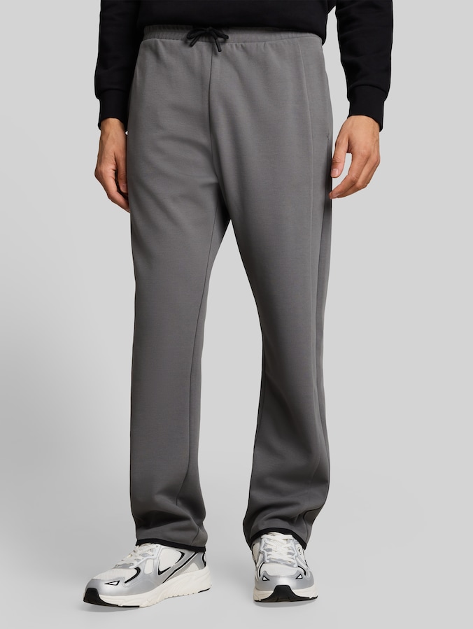 Pantalon de jogging coupe décontractée par Denim Male, classic grey