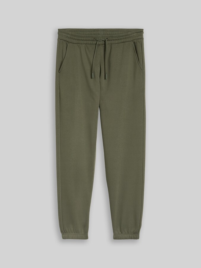 Basic joggingbroek door Denim Male, urban olive green
