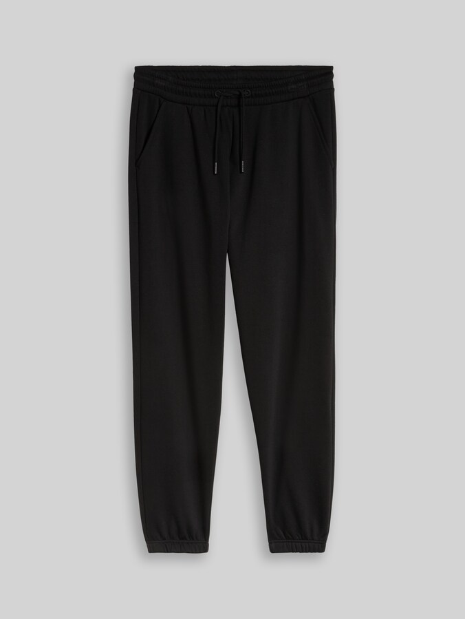Basic joggingbroek door Denim Male, Black