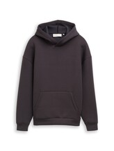 Ausgewählt, Relaxed Fit Scuba Hoodie Sweatshirt von Tom Tailor, grau