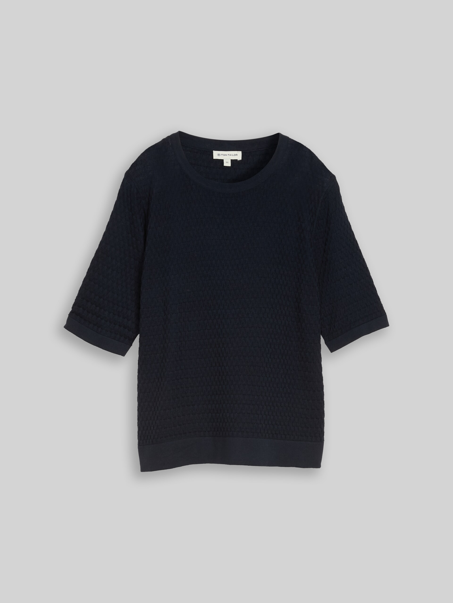 Strickpullover aus Baumwolle - sky captain blue