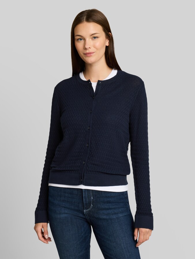 Katoenen vest door Women, sky captain blue