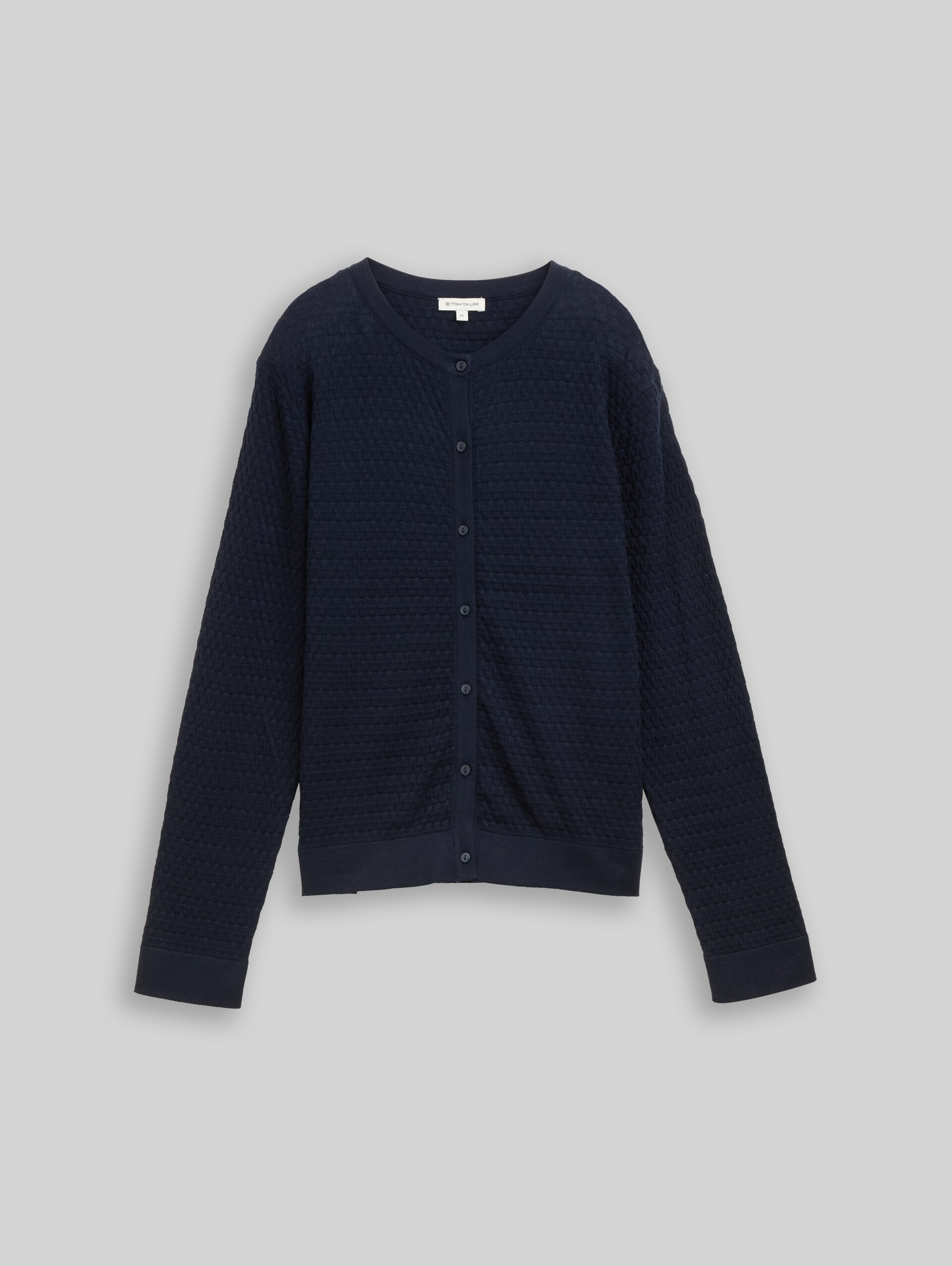 Cardigan aus Baumwolle - sky captain blue