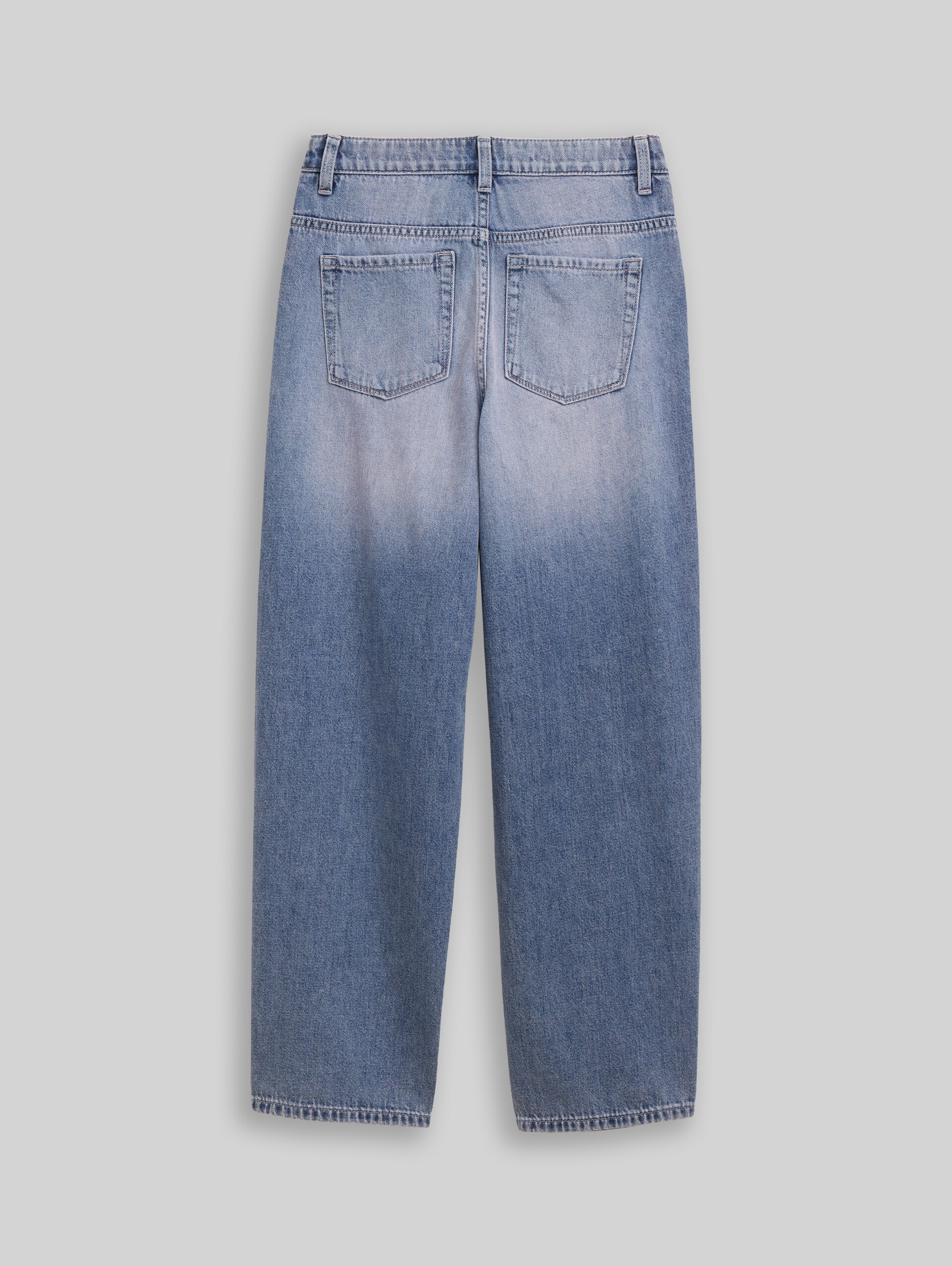 Relaxed Skater Jeans - Tinted Blue Denim