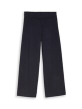 Ausgewählt, Wide Leg Strickhose von Tom Tailor, blau