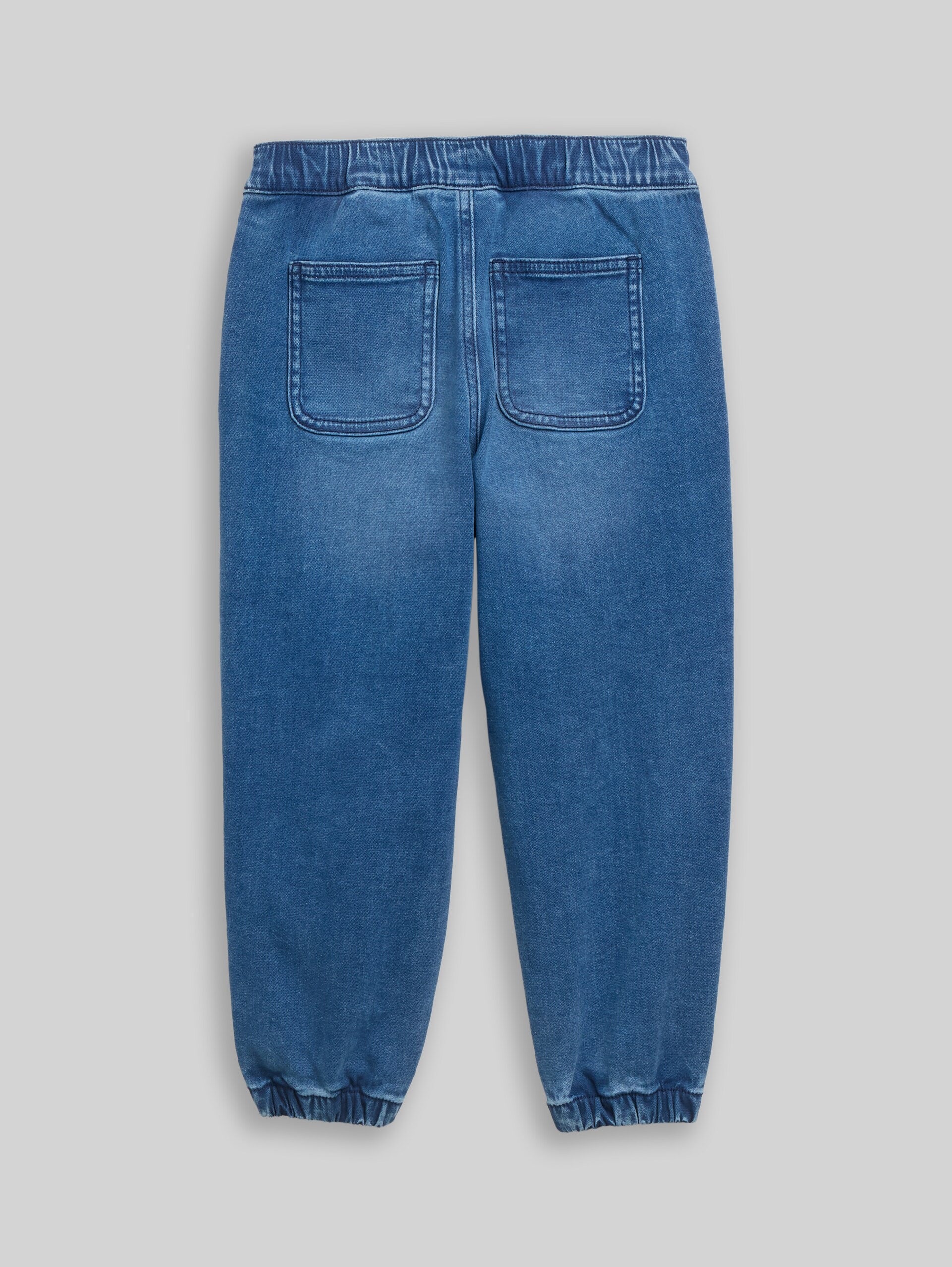 Jean jogger stretch - Used Mid Stone Blue Denim
