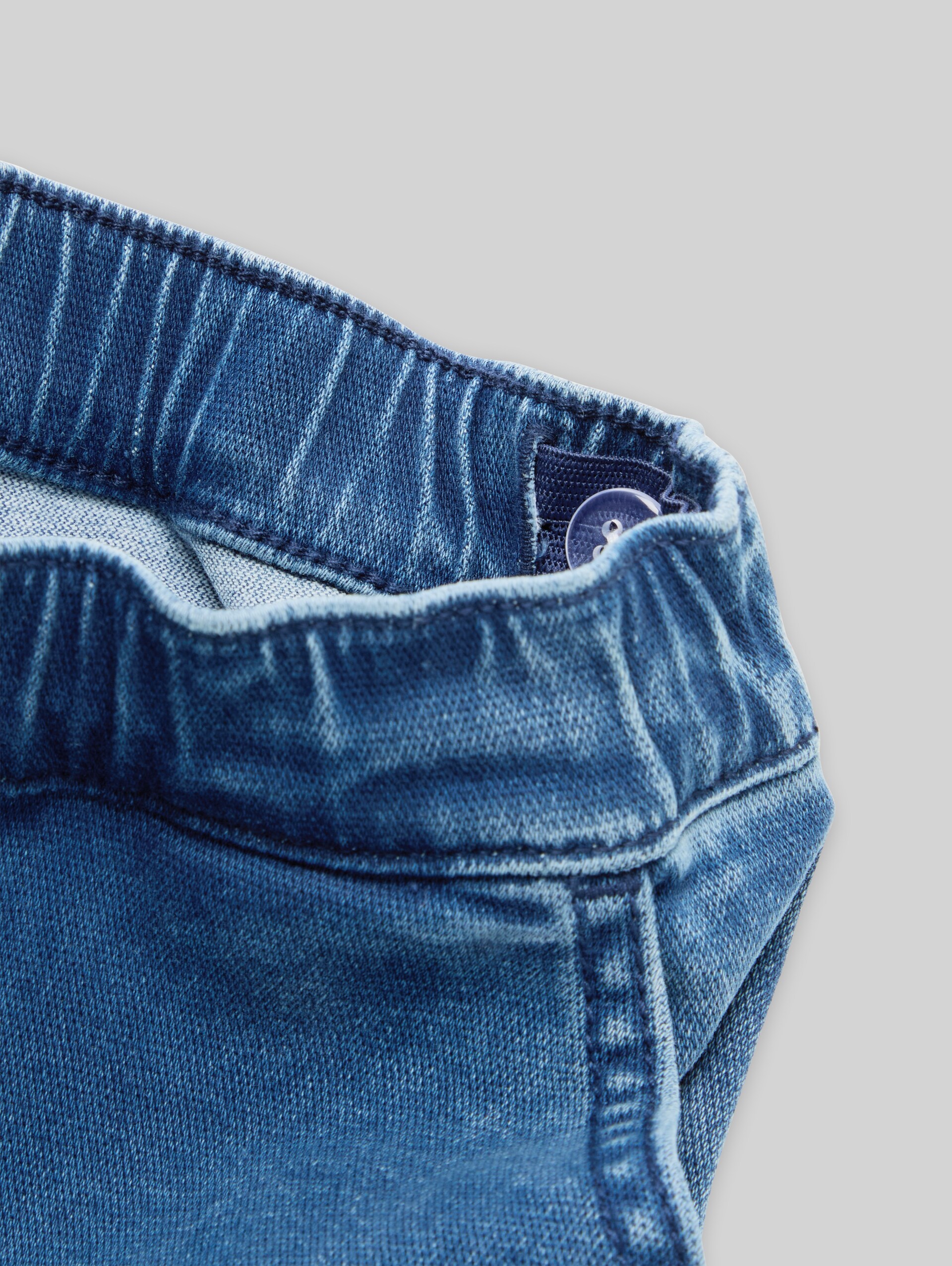 Jean jogger stretch - Used Mid Stone Blue Denim - Vue détaillée du modèle