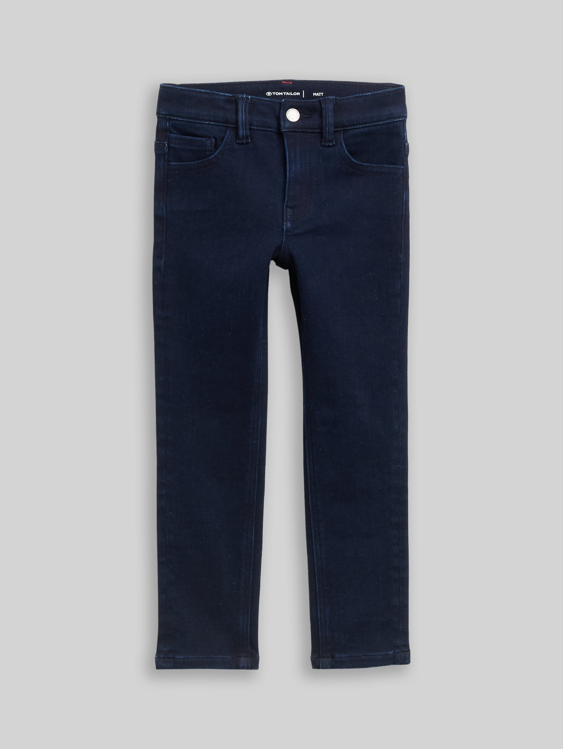 Jean MATT SKINNY extensible - Rinsed Blue Denim - Vue de face du produit