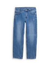 Ausgewählt, Straight Jeans mit Stretch von Tom Tailor, blau