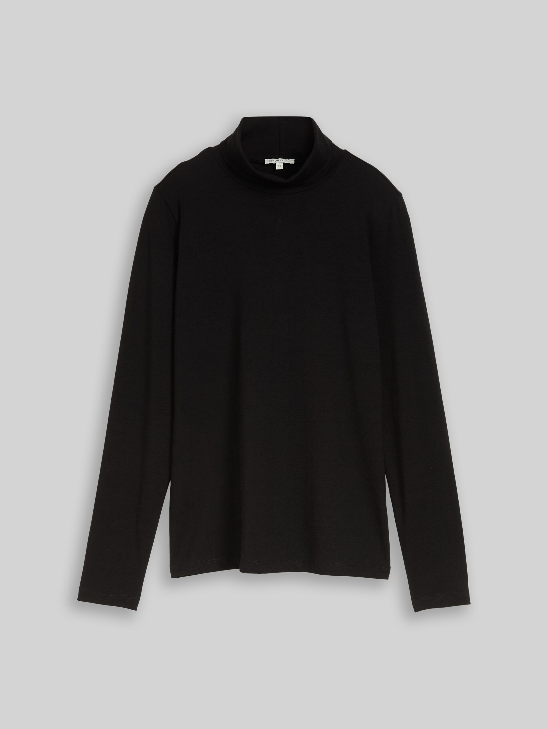 Basic Rollkragenshirt - deep black - Vorder-Produkt-Ansicht