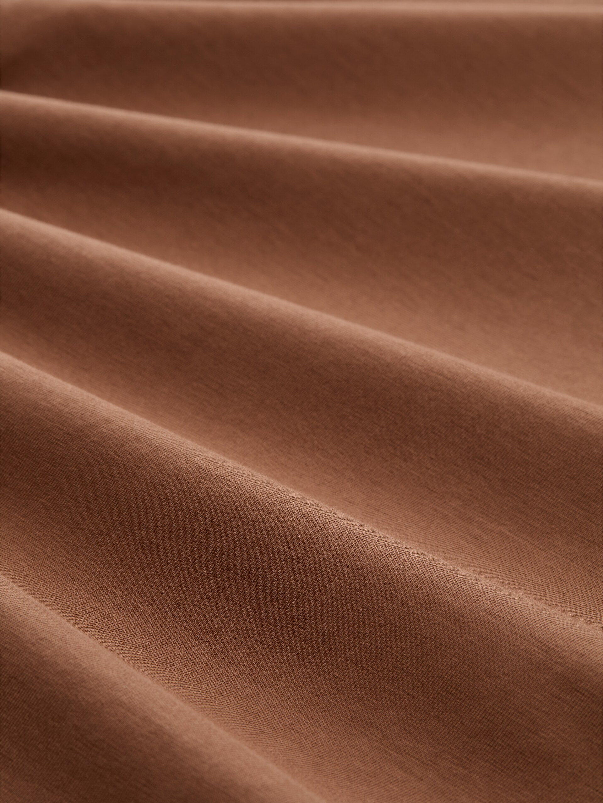 Basic Rollkragenshirt - camel - Material-Ansicht
