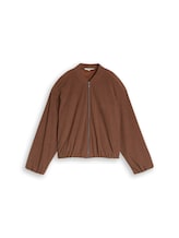 Nicht ausgewählt, Loose Fit Bomberjacke aus Cord von Tom Tailor, braun