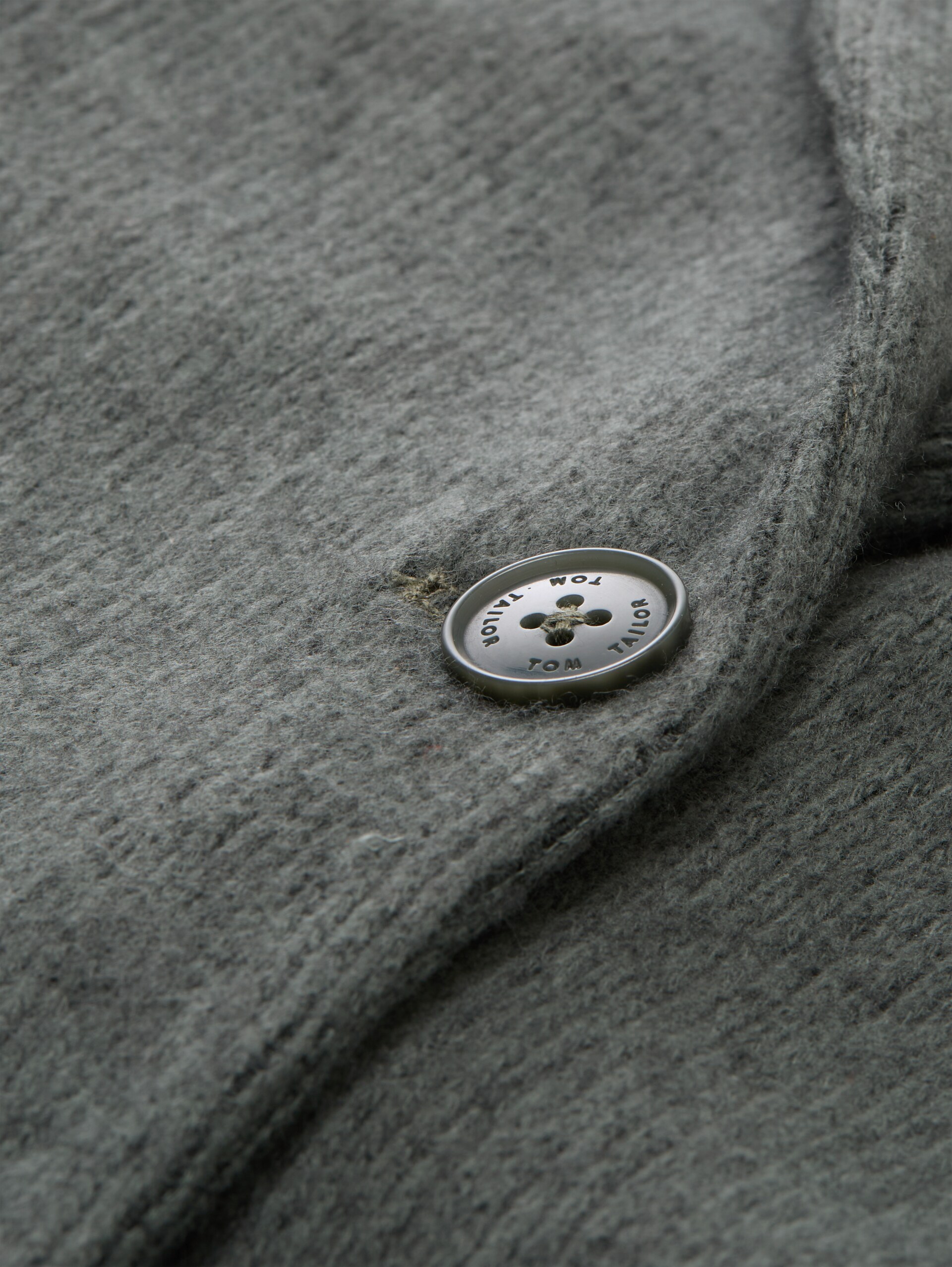 Blazer confortable coupe ajustée à effet chiné - dark olive melange