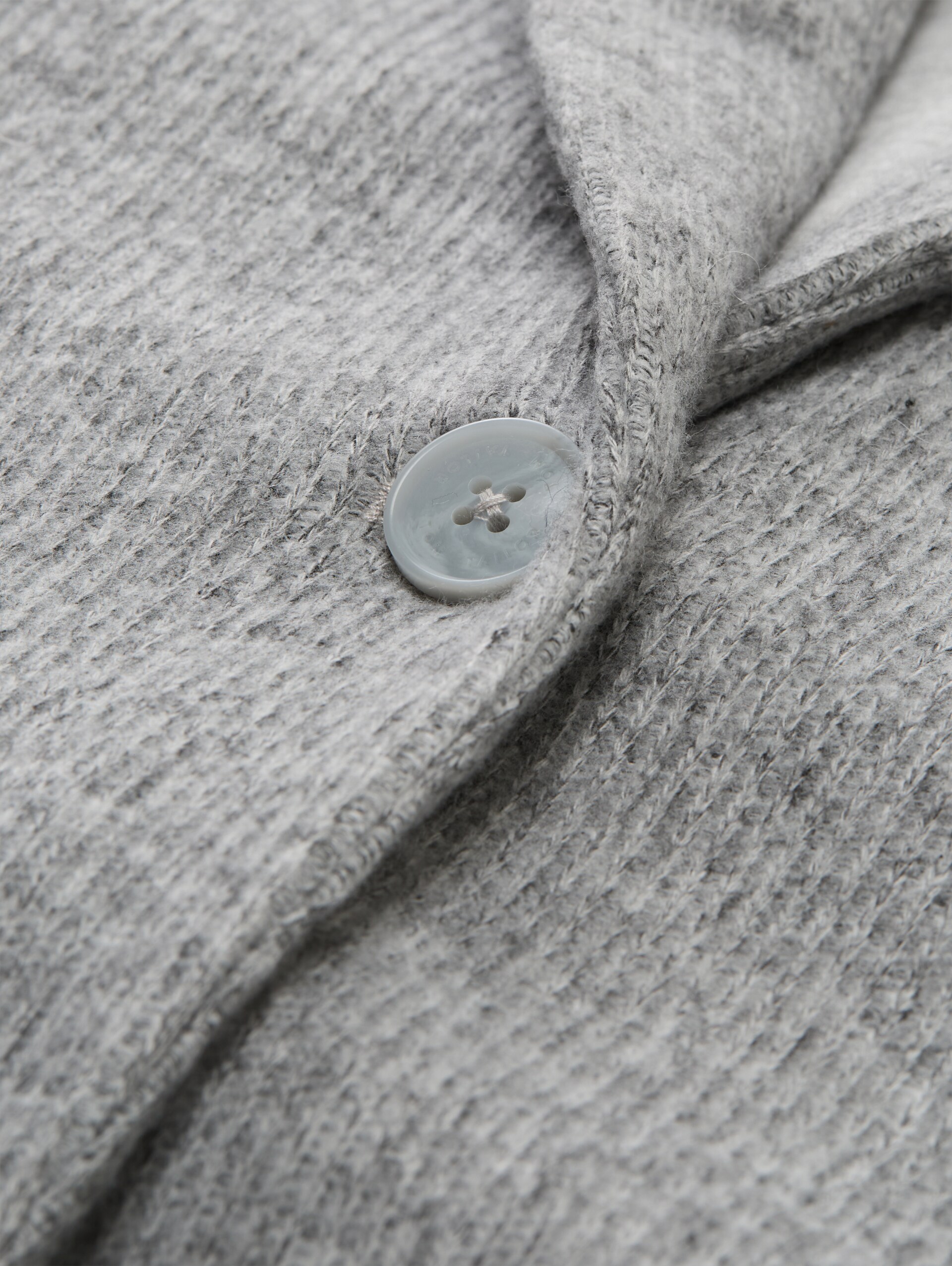 Blazer confortable coupe ajustée à effet chiné - soft grey melange