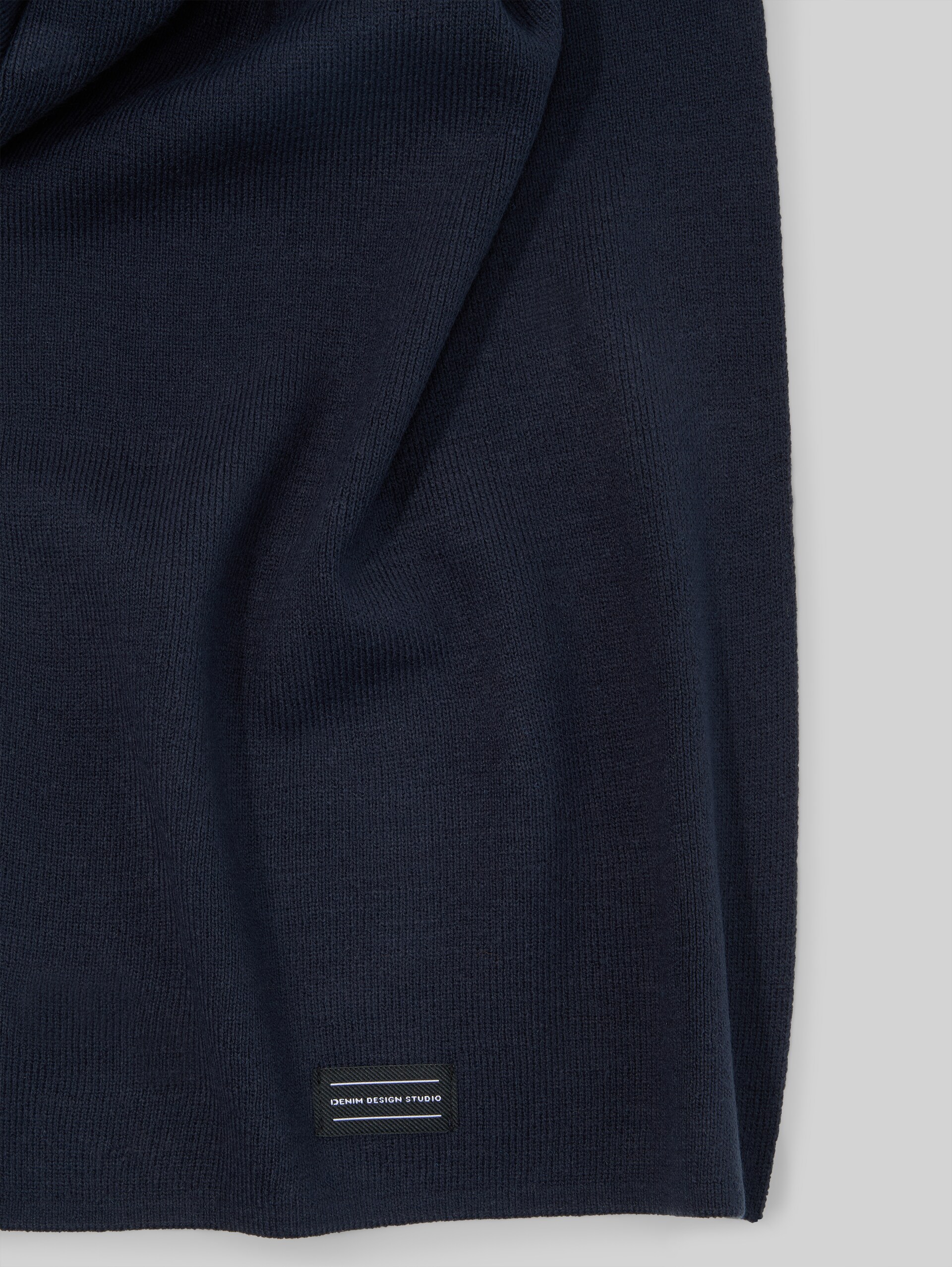 Schal mit Logo-Badge - sky captain blue - Material-Ansicht