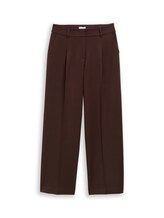 Ausgewählt, Wide Leg Hose von Tom Tailor, braun