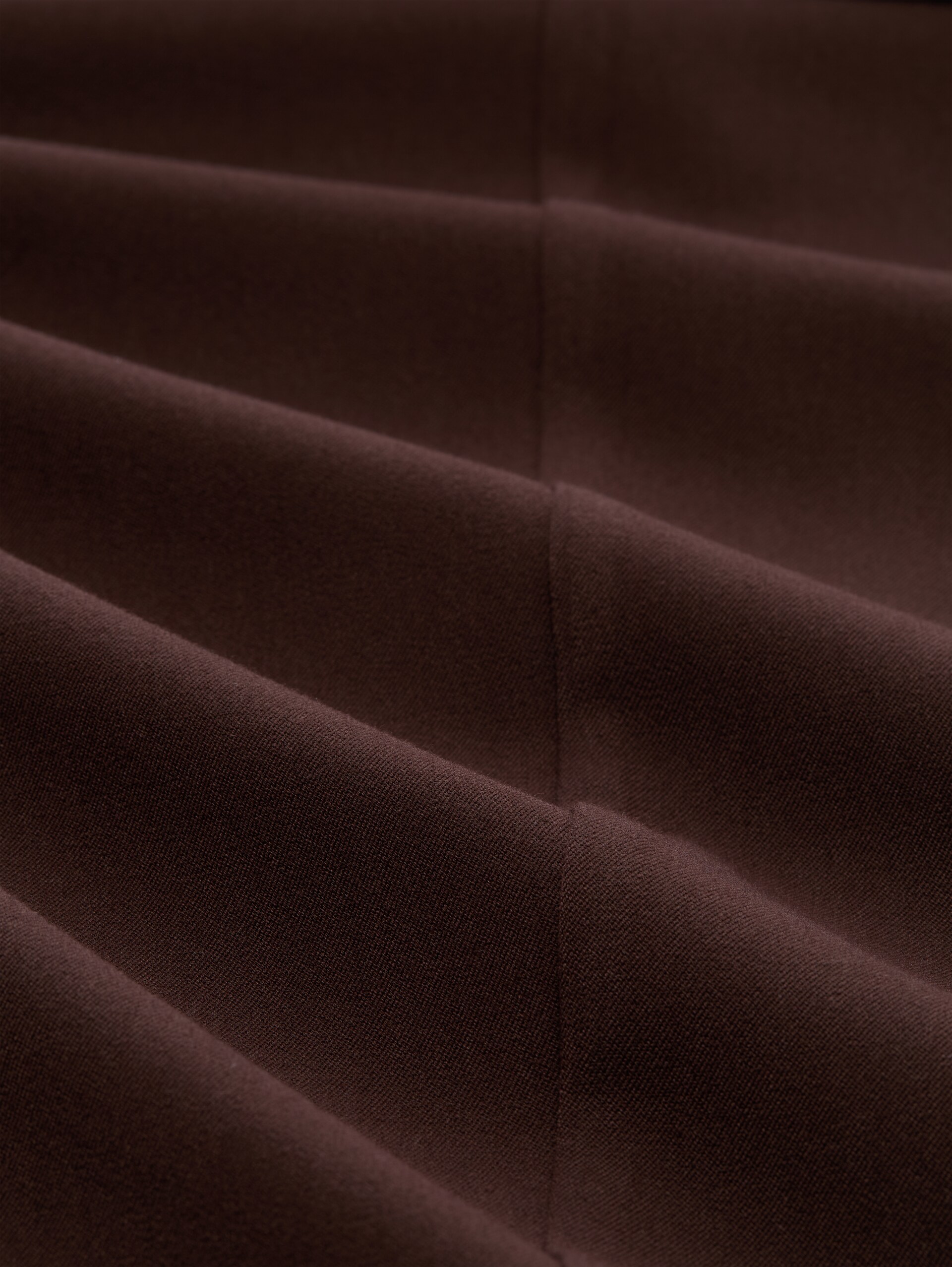 Wide Leg Hose - java dark brown - Material-Ansicht