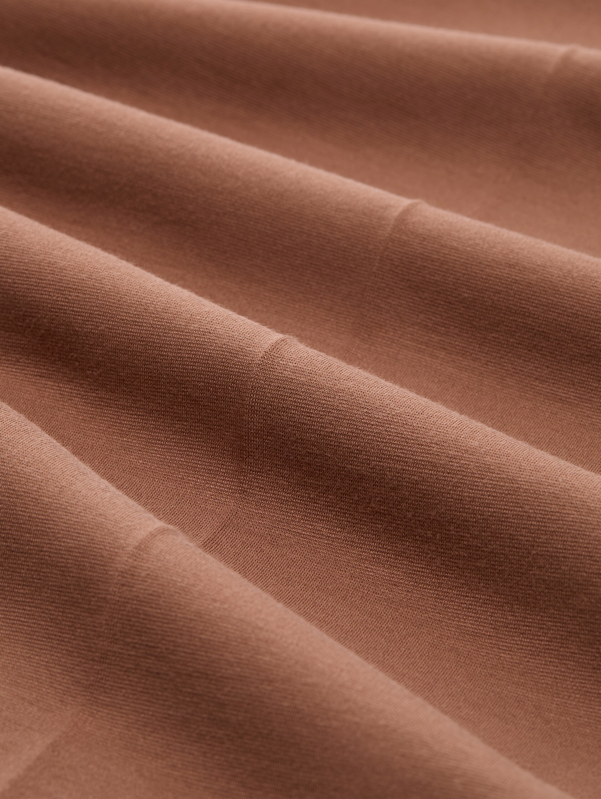 Cropped rechte broek met riem - camel - Materiaalweergave
