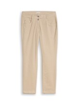 Sélectionné, Pantalon en velours côtelé ajusté et décontracté par Tom Tailor, brunir