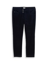 Geselecteerd, Tapered, relaxed corduroybroek door Tom Tailor, blauw
