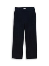 Geselecteerd, Cordbroek met wijde pijpen door Tom Tailor, blauw