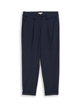 Geselecteerd, Cropped barrel-broek door Tom Tailor, blauw