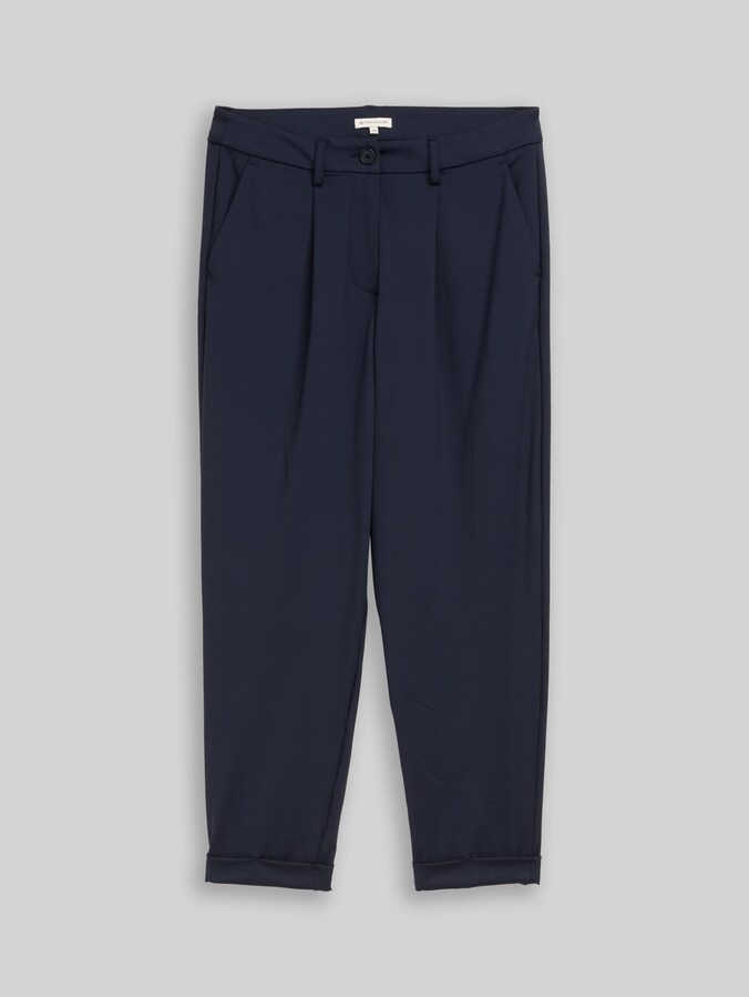 Cropped barrel-broek door Women, sky captain blue