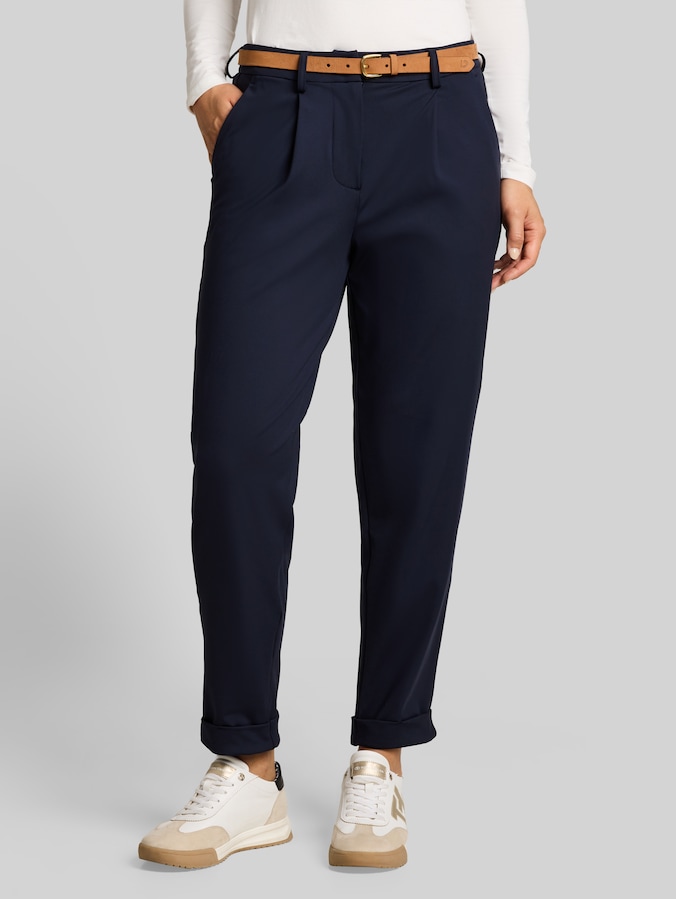 Pantalon court à coupe « barrel » par Women, sky captain blue